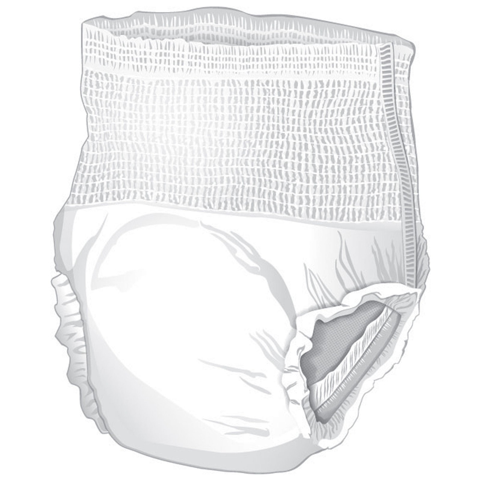 McKesson Adult Disposable Pull On Up Underwear Diapers XL Heavy Absorbency 14 Ct