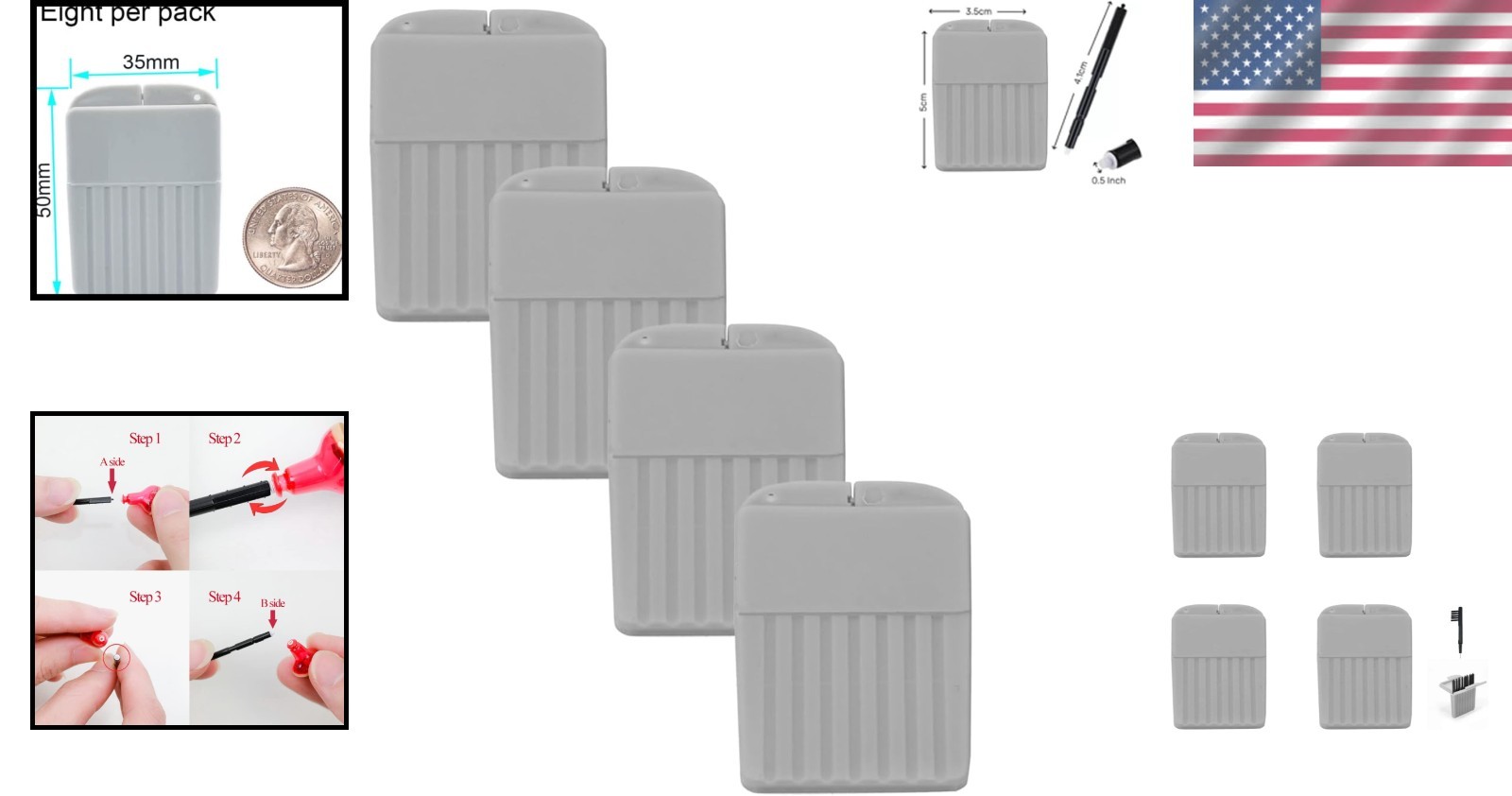 Essential Hearing Aid Cleaning Kit: 32 Filters & Brush – Easy Installation