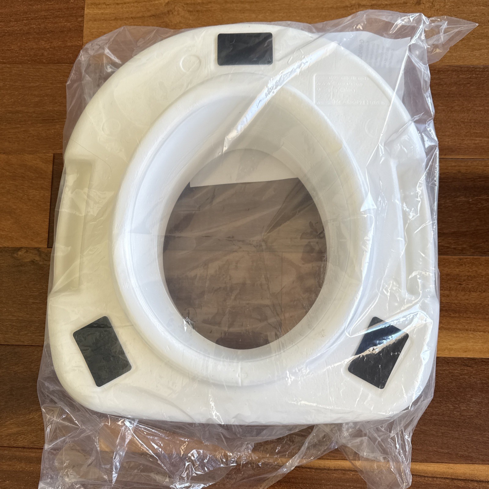 Carex B302C0 Raised Toilet Seat Riser Adds 5” 300 lb Capacity – New in Box