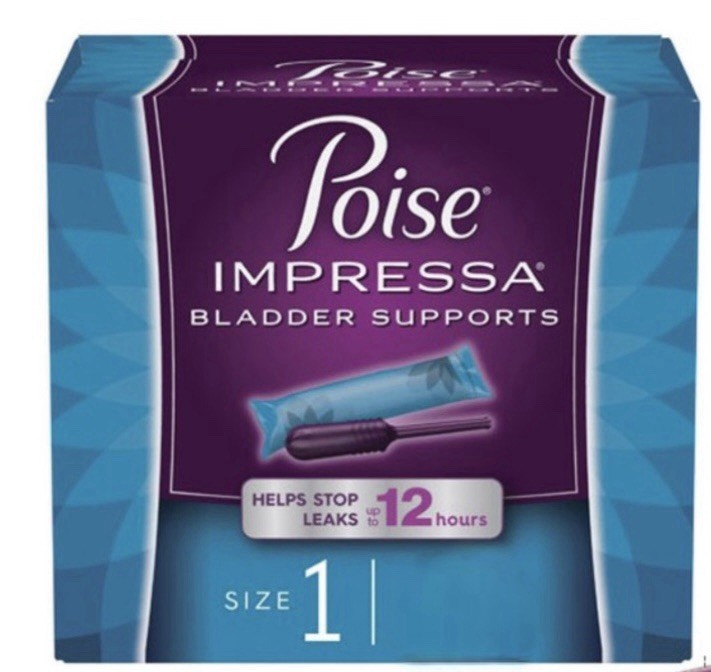 Poise Impressa Size 1 Women’s Bladder Supports 8 Count