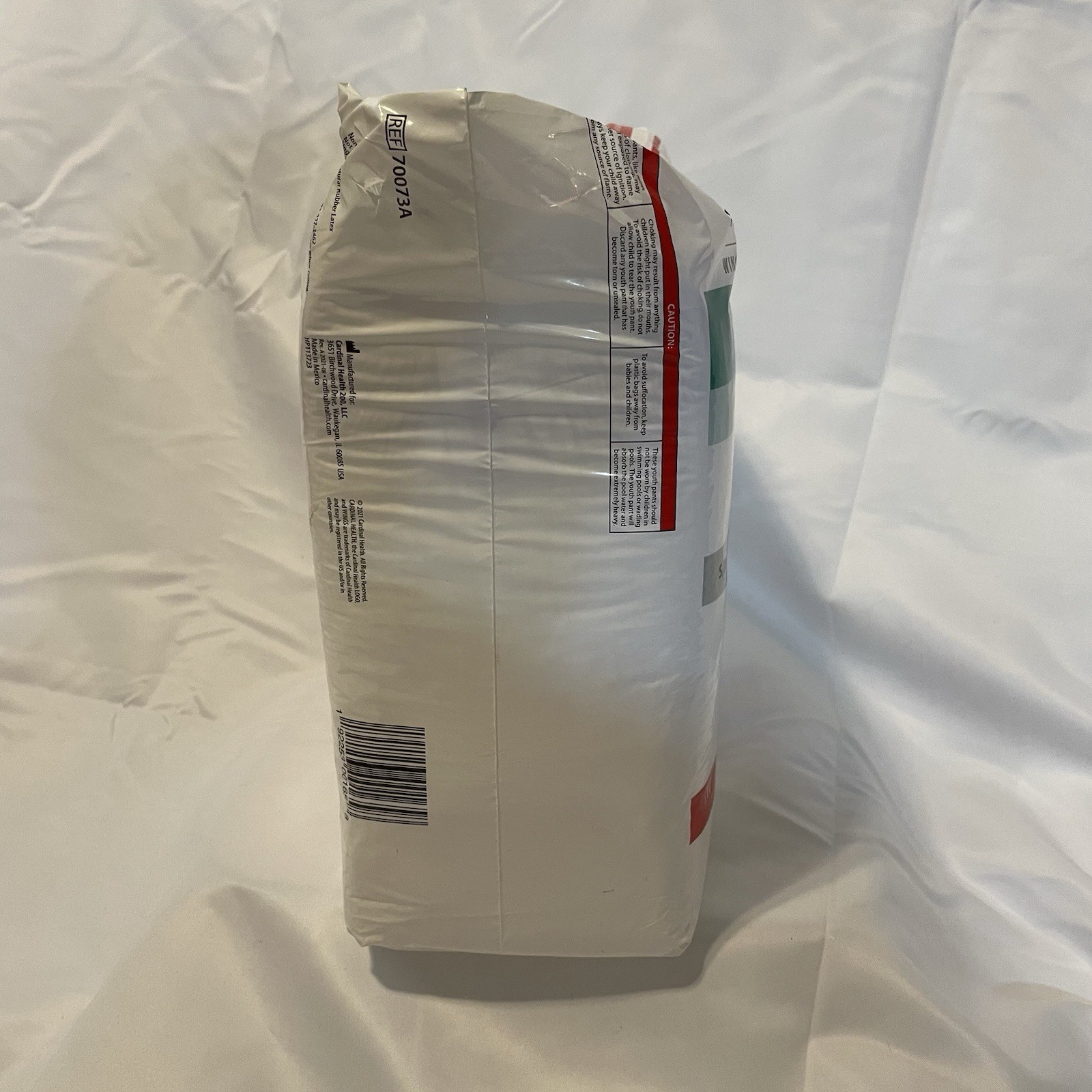 Cardinal Health Youth Pants Wings S/M Unisex, 38-65 Lbs, 17 Ct, Lot Of 4 Packs