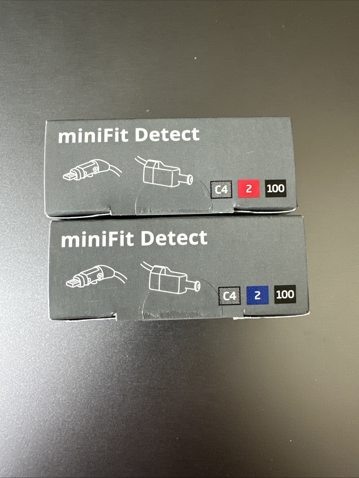 Set Of Oticon MiniFit C4 Detect (2-100-R, 2-100-L) Receivers For Intent Size 2