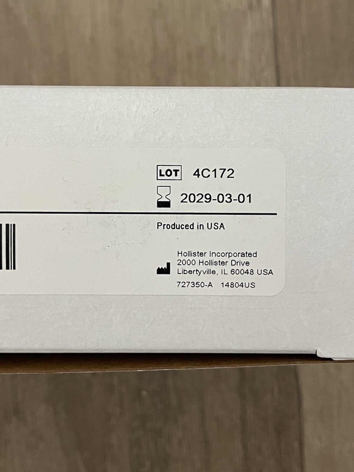 Hollister 14804 New Image Ostomy Barrier 2 3/4″ (70 mm) Flange Exp 2029