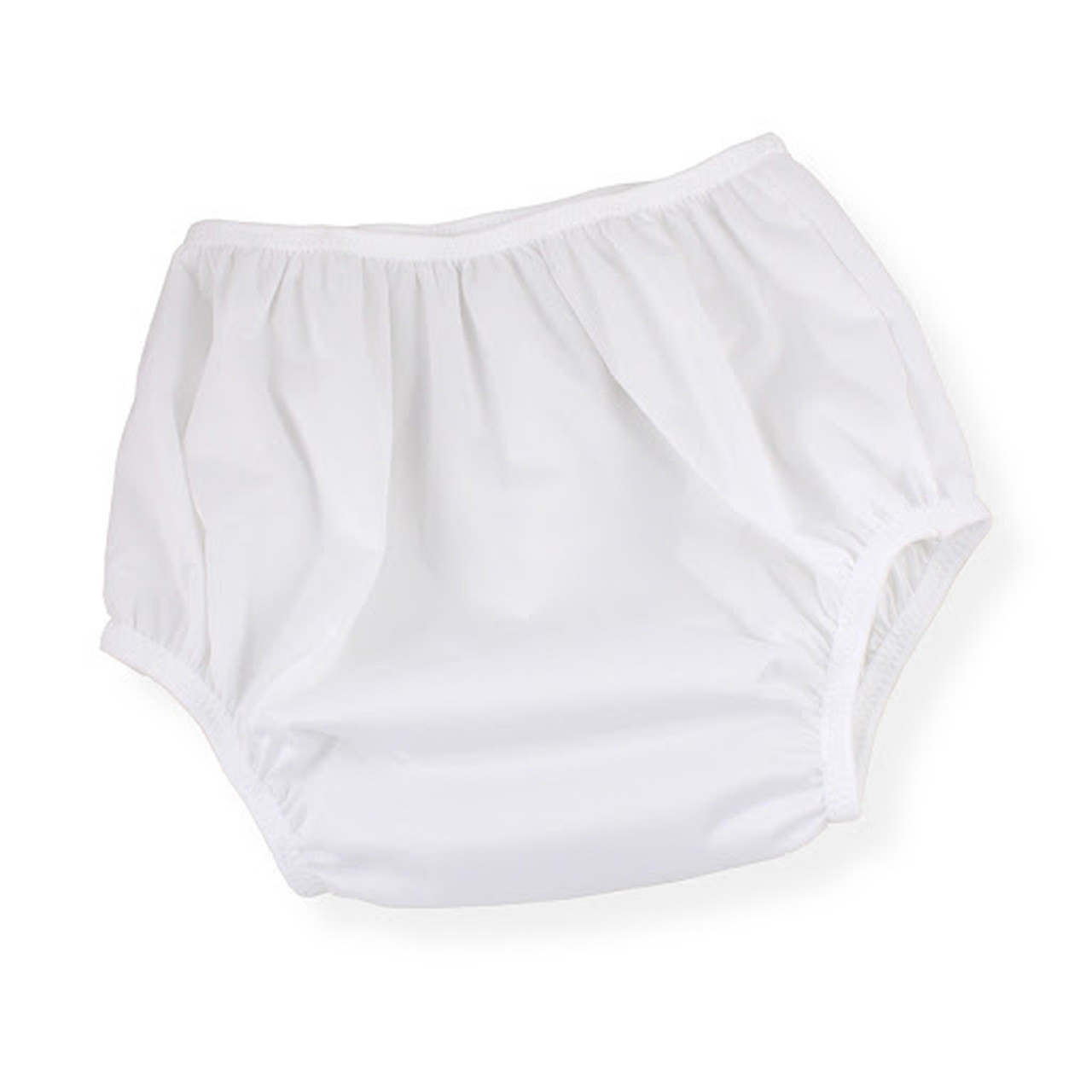Waterproof Silence Pants – Adult Diaper Cover – White