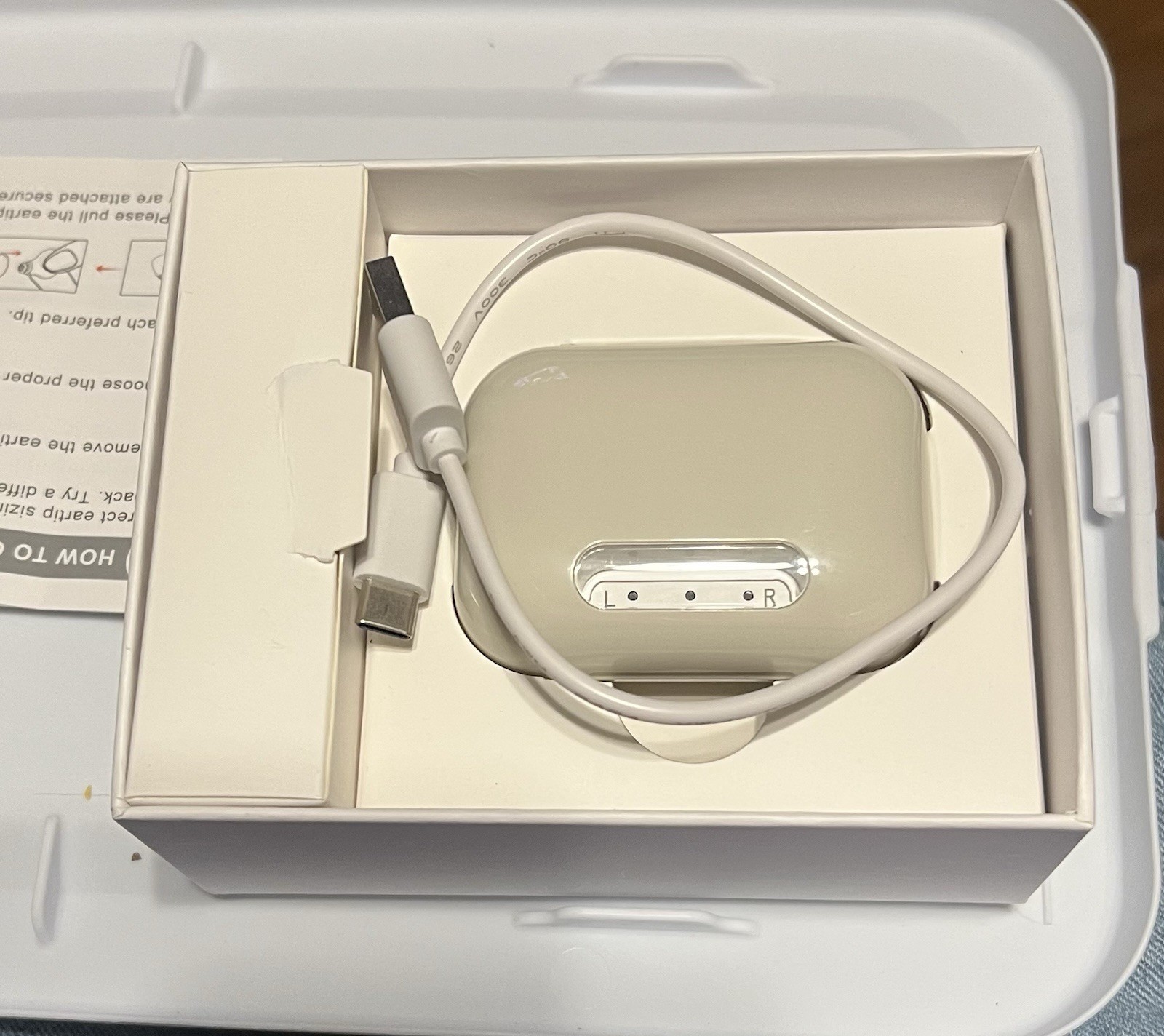 Wuvee JH-A260 Rechargeable Hearing Aid CIC Comfort Fits Both Ears