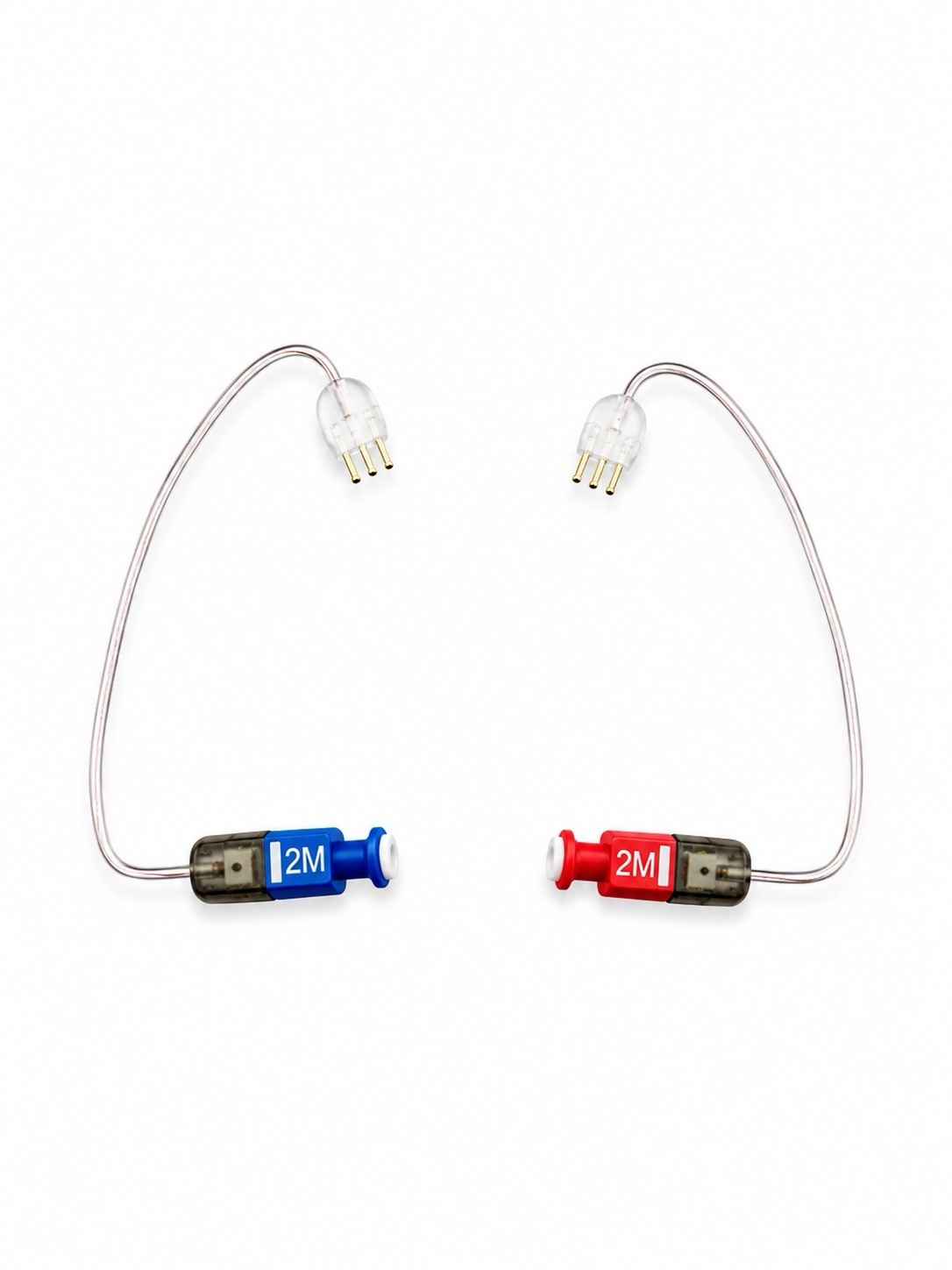 Hearing Aid Receiver Wires 2M Marked Red & Blue Pair Plastic