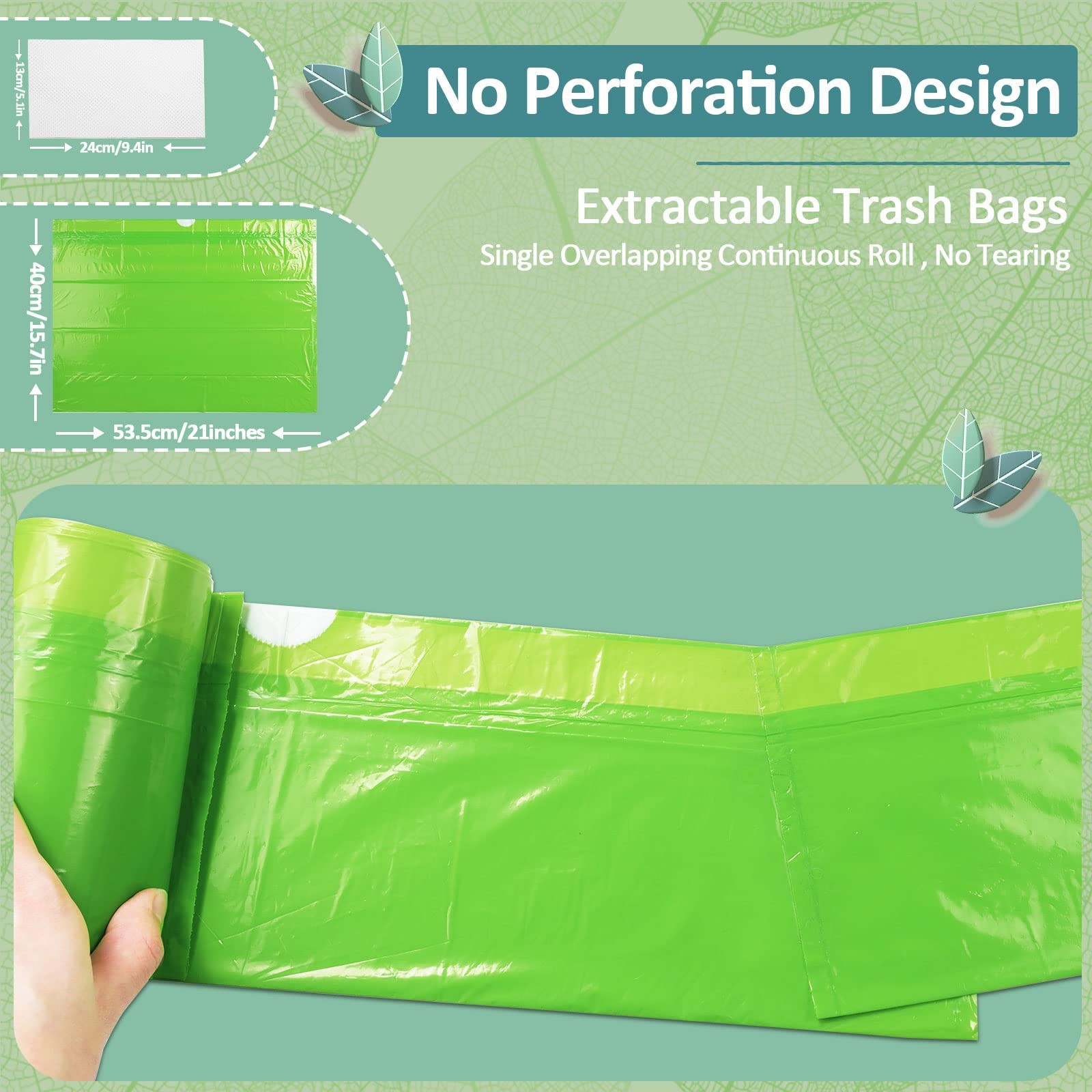 Commode Liners for Bedside Commode with Super Absorbent Pad 50 Pack Disposabl…