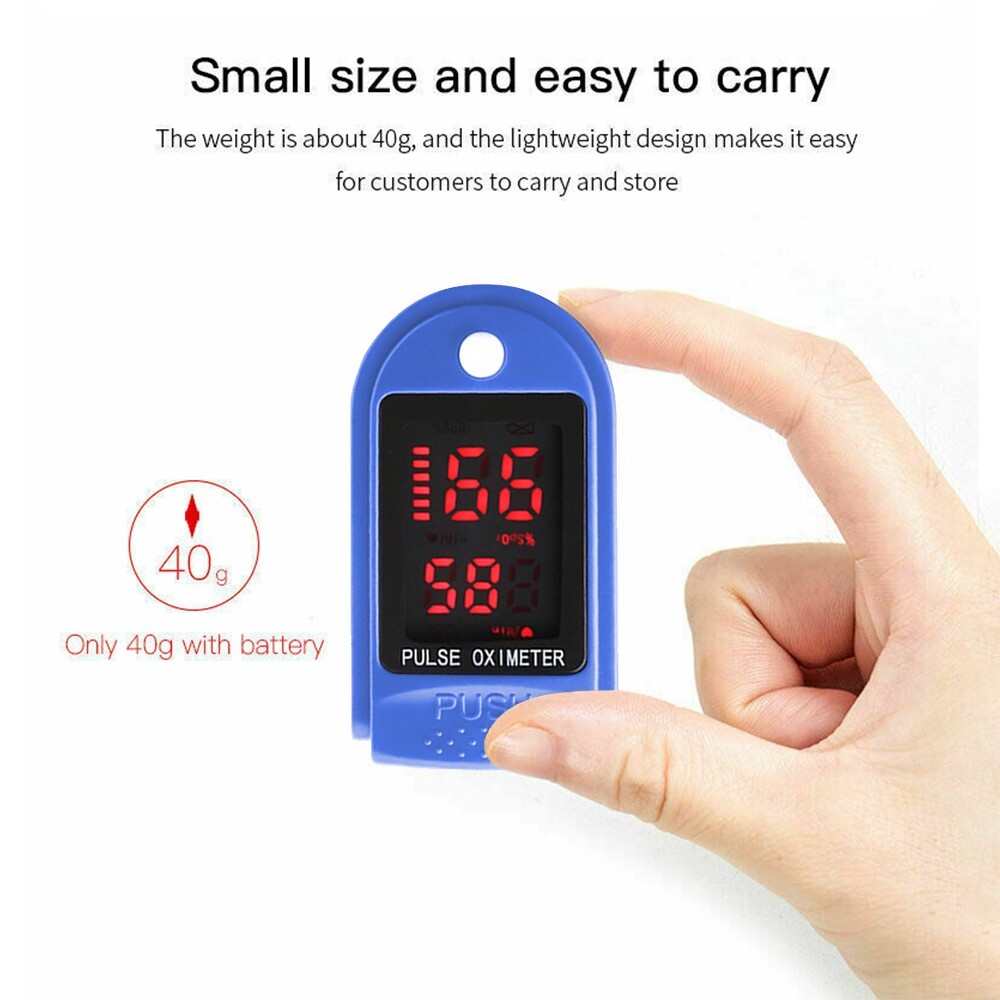 NEW Helth Care Monitor LED Fingertip Pulse Oimeter SPO2 Pulse Rate Heart Beat