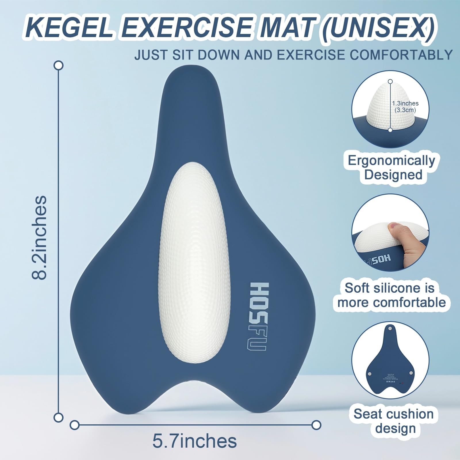 Kegel Exerciser for Men, Sit-On-Top Kegel Exerciser,Used for Bladder Support …