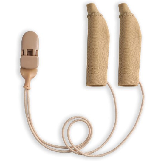 Ear Gear FM Corded (Binaural) | 2″-3″ Hearing Aids | Beige