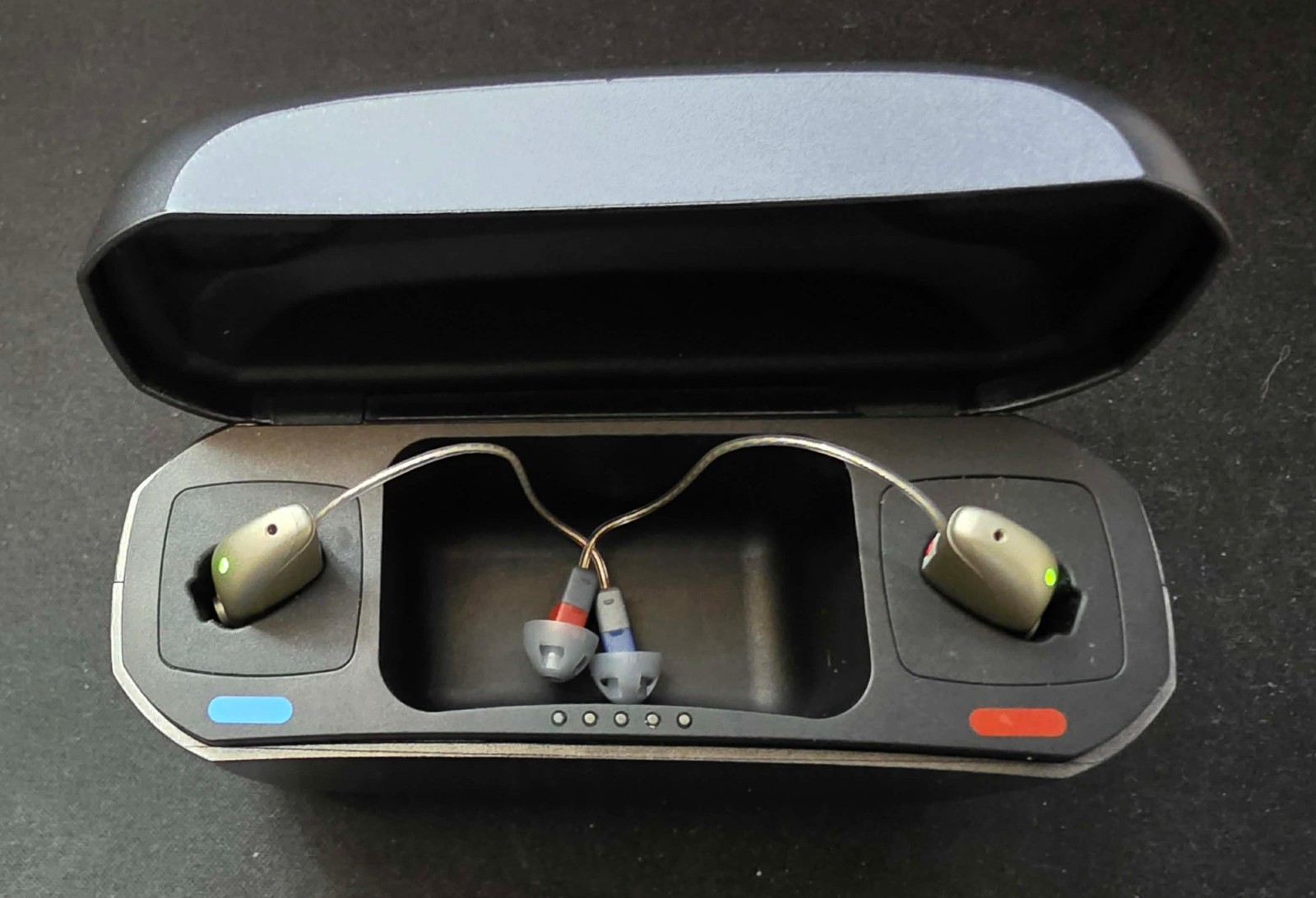 RARE! JABRA Hearing Aids Model DK-2750 Ballerup C-1 Lautrupbjerg 7 Complete OTC