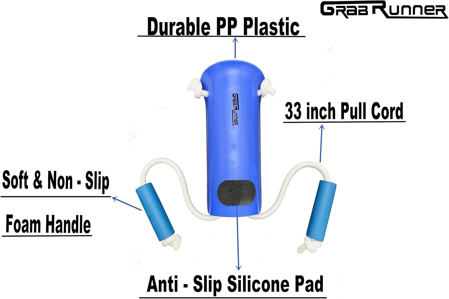 GRABRUNNER Sock Aid Device for Seniors-Elderly Sock Helper Easy On Easy Off