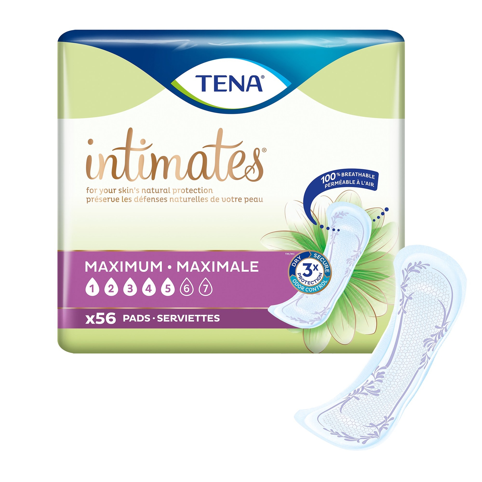 TENA Incontinent Pad 13″ L Regular Length 168 Ct