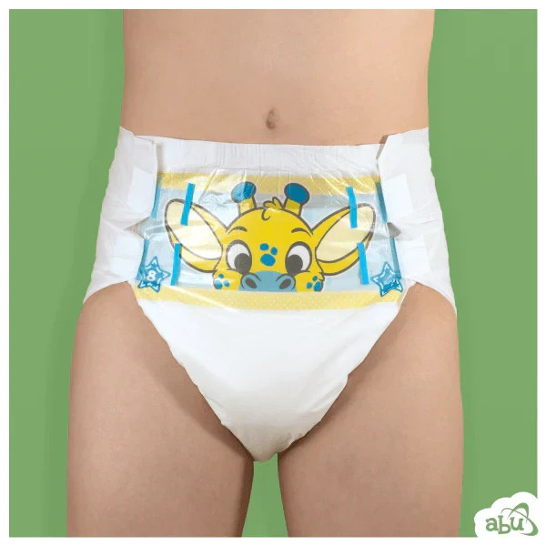 Adult Diaper Size Large 2-Pack Sample – Plastic Backed PE [ABU]