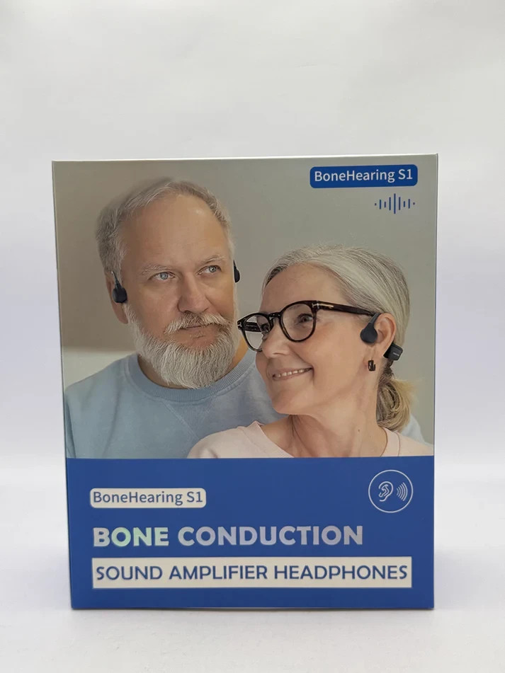 Bone Conduction Hearing Amplifier Bluetooth Open Ear Wireless Headphones