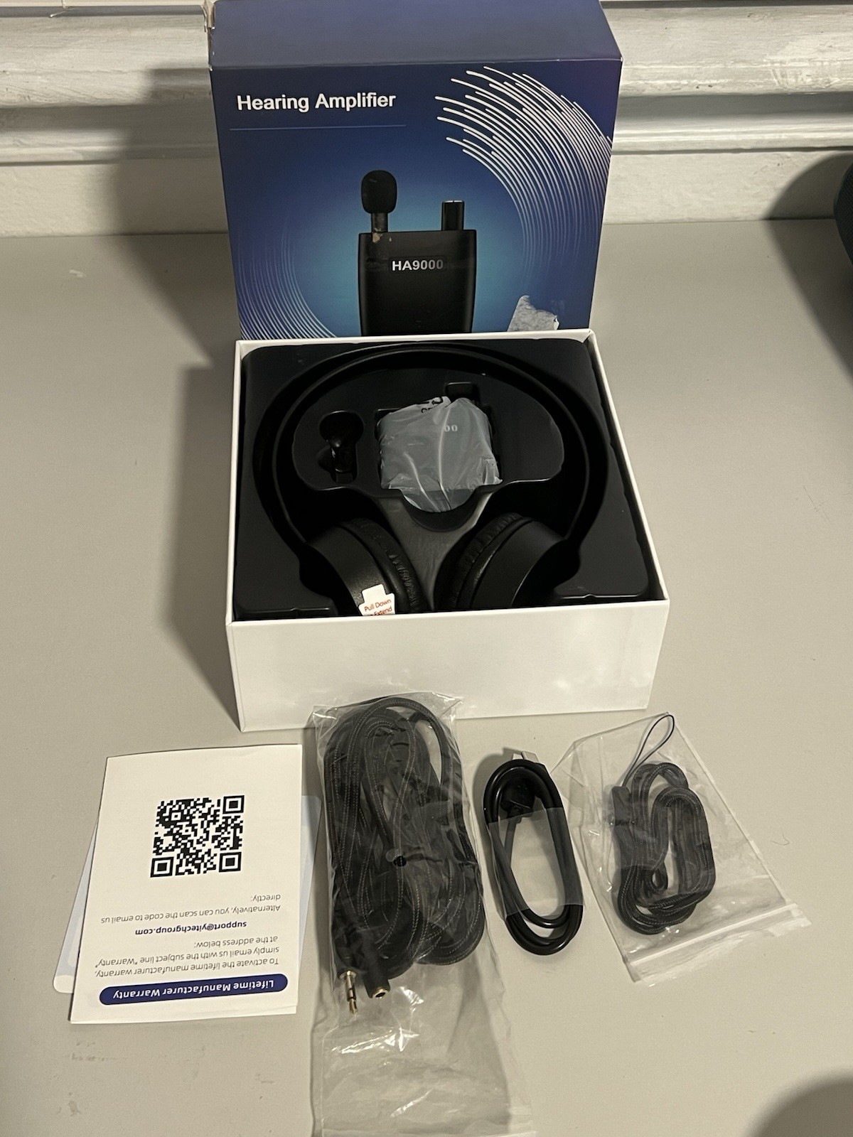 Personal Sound Amplifier PSAP the Latest Gen Model HA9000, Missing The Micro