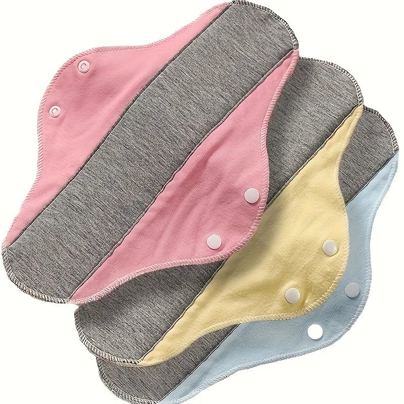 Leak-Proof Washable Incontinence Pads w/ Graphene Waterproof Reusable 2/4PCS