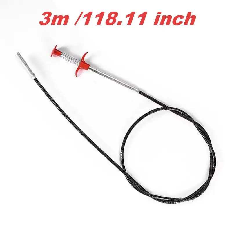 Flexible Grabber Claw Pick up Reacher Tool (Drain Clog Remove Tool), for Litter