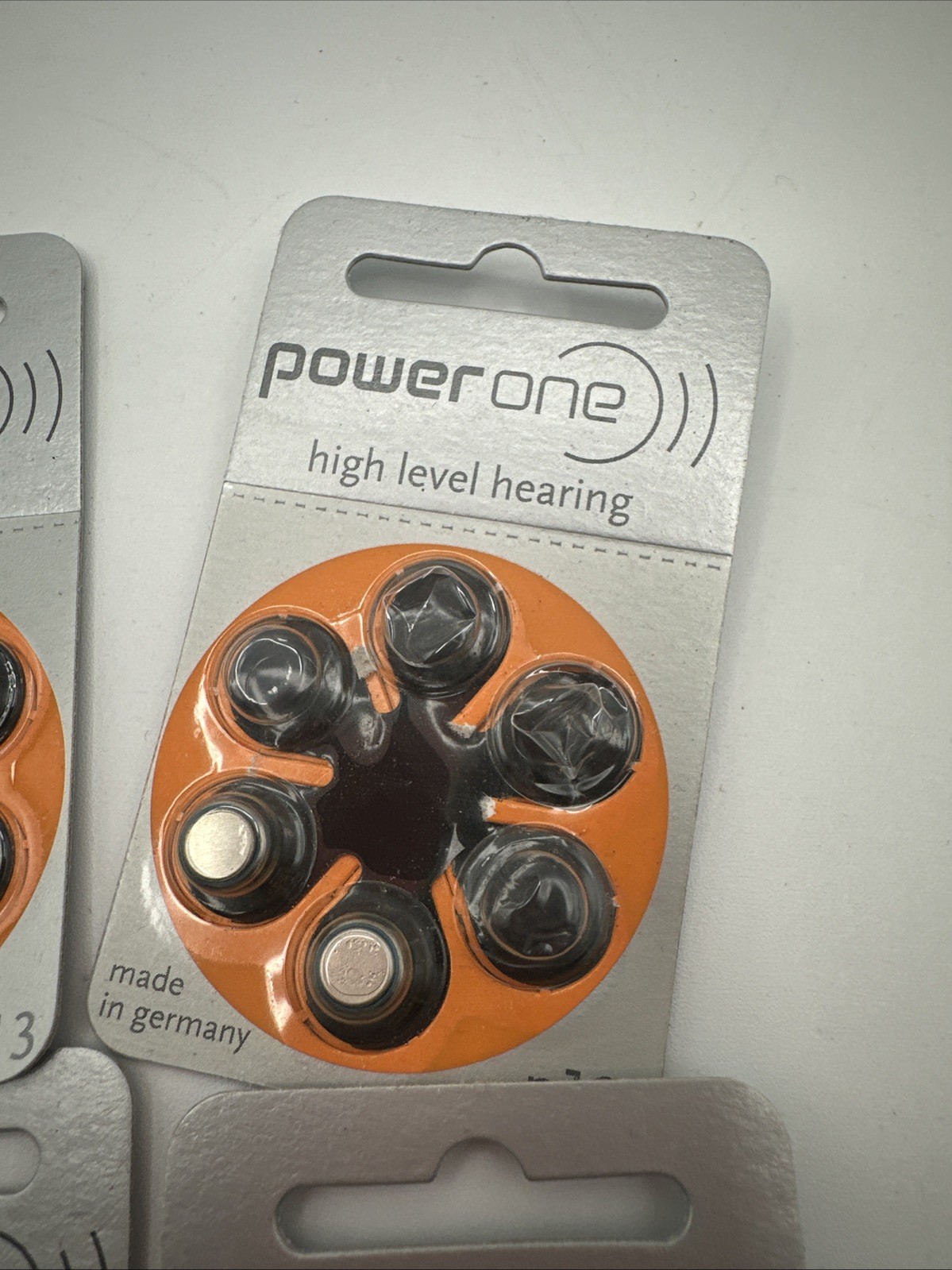 Power One – MERCURY FREE – PR48 P13 Hearing Aid Batteries (31 Pack) EXP 8/15