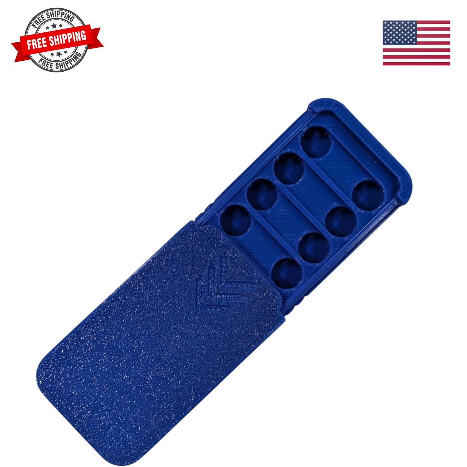 3BP – Size 13 New Slim Design Hearing Aid Battery Case, Pocket Size Storage C…