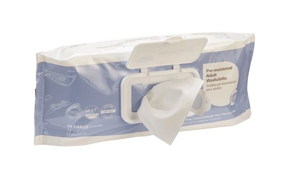 MoliCare Skin Personal Cleansing Wipe 9 x 13″ 225600 12 Pack 576 Wipes