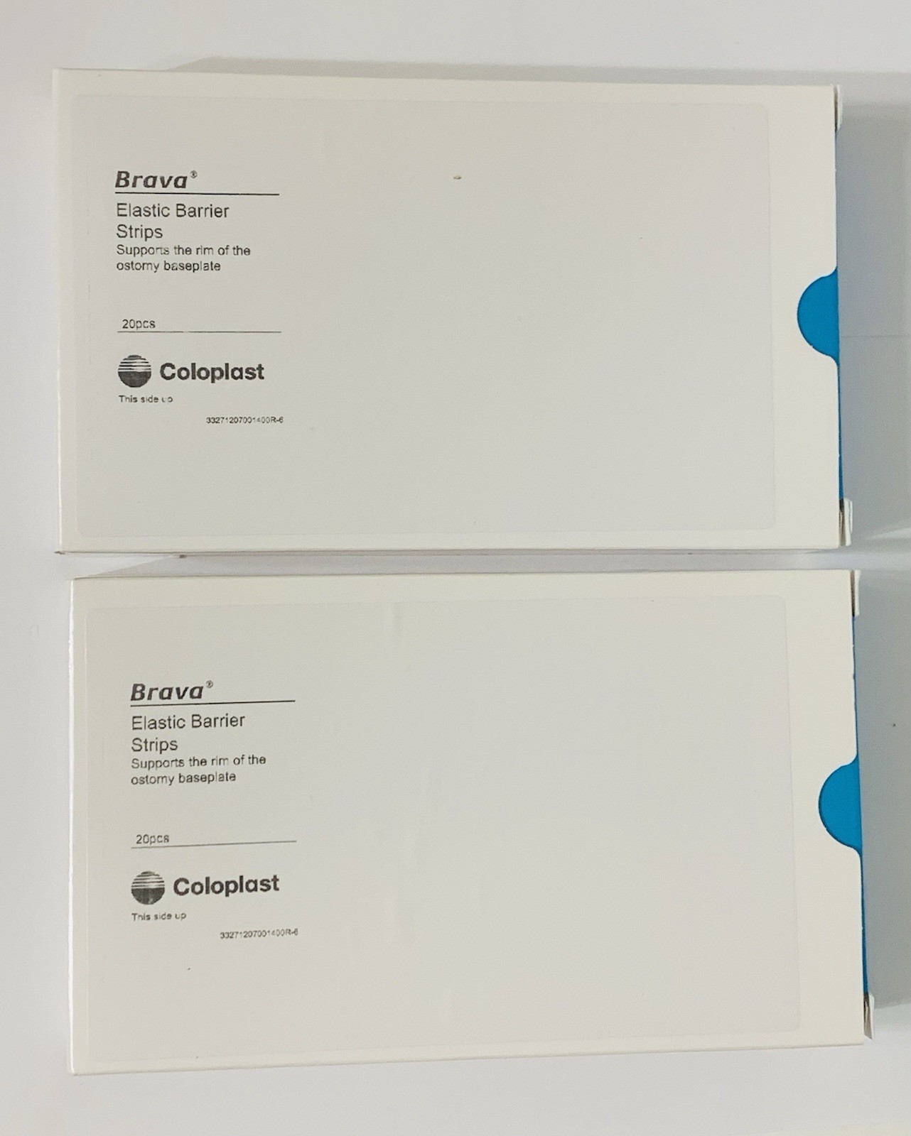 2 Boxes Coloplast 120700 Brava Elastic Barrier Strips Exp. 2027/01