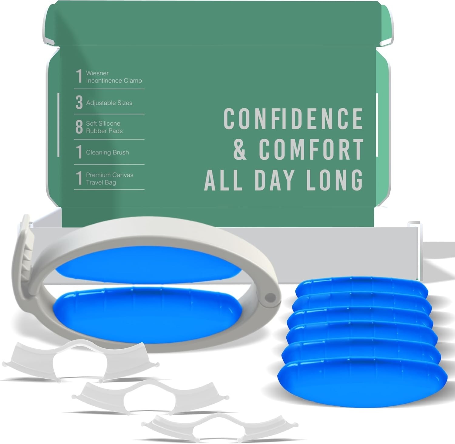 Wiesner Clamp Value Pack with Replacement Pads – Comfort & Confidence in 3 Sizes