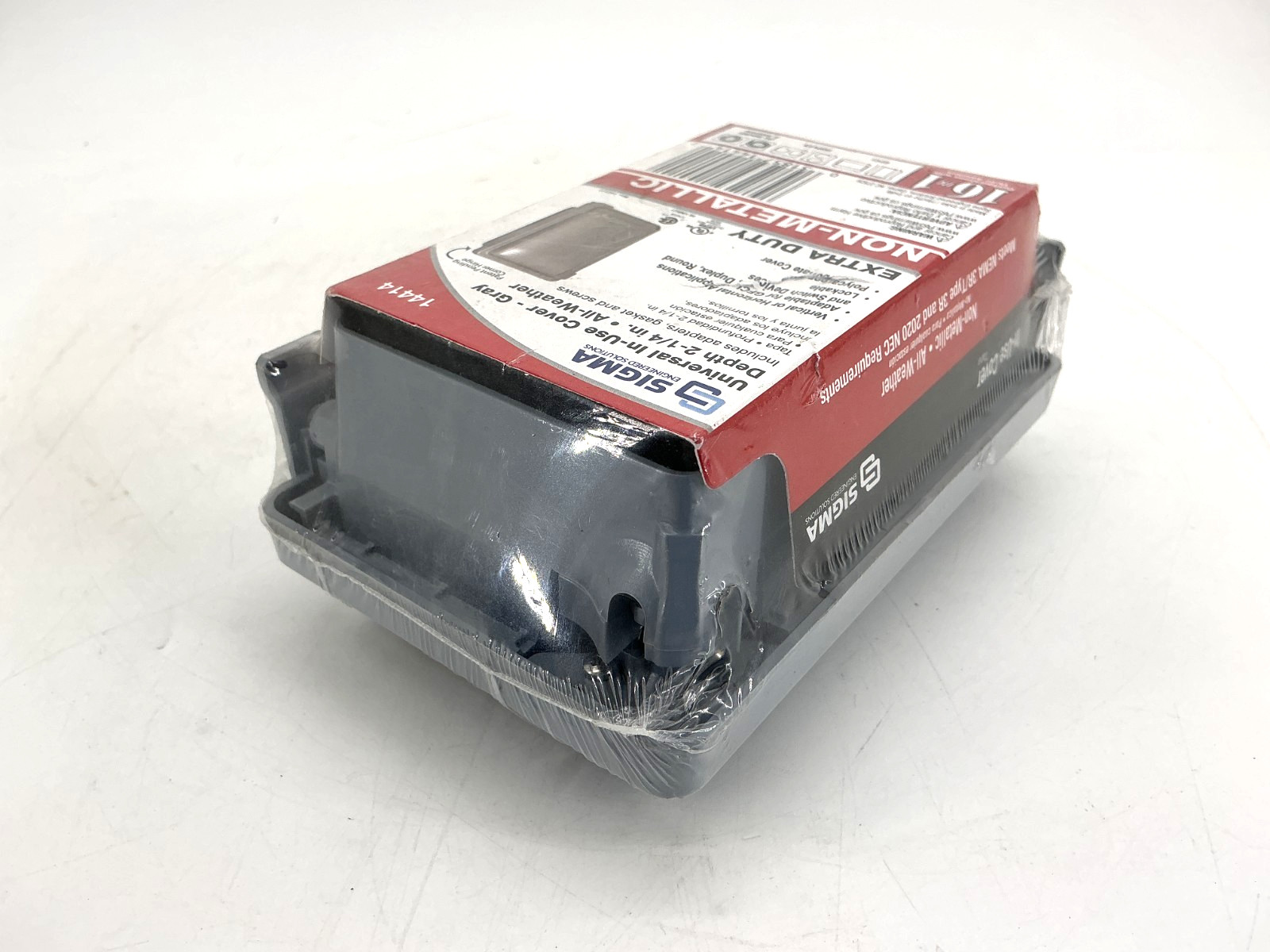 Lot of 3 New Sigma 14414 Universal In-Use Cover Weatherproof Depth: 2-1/4″ Gray