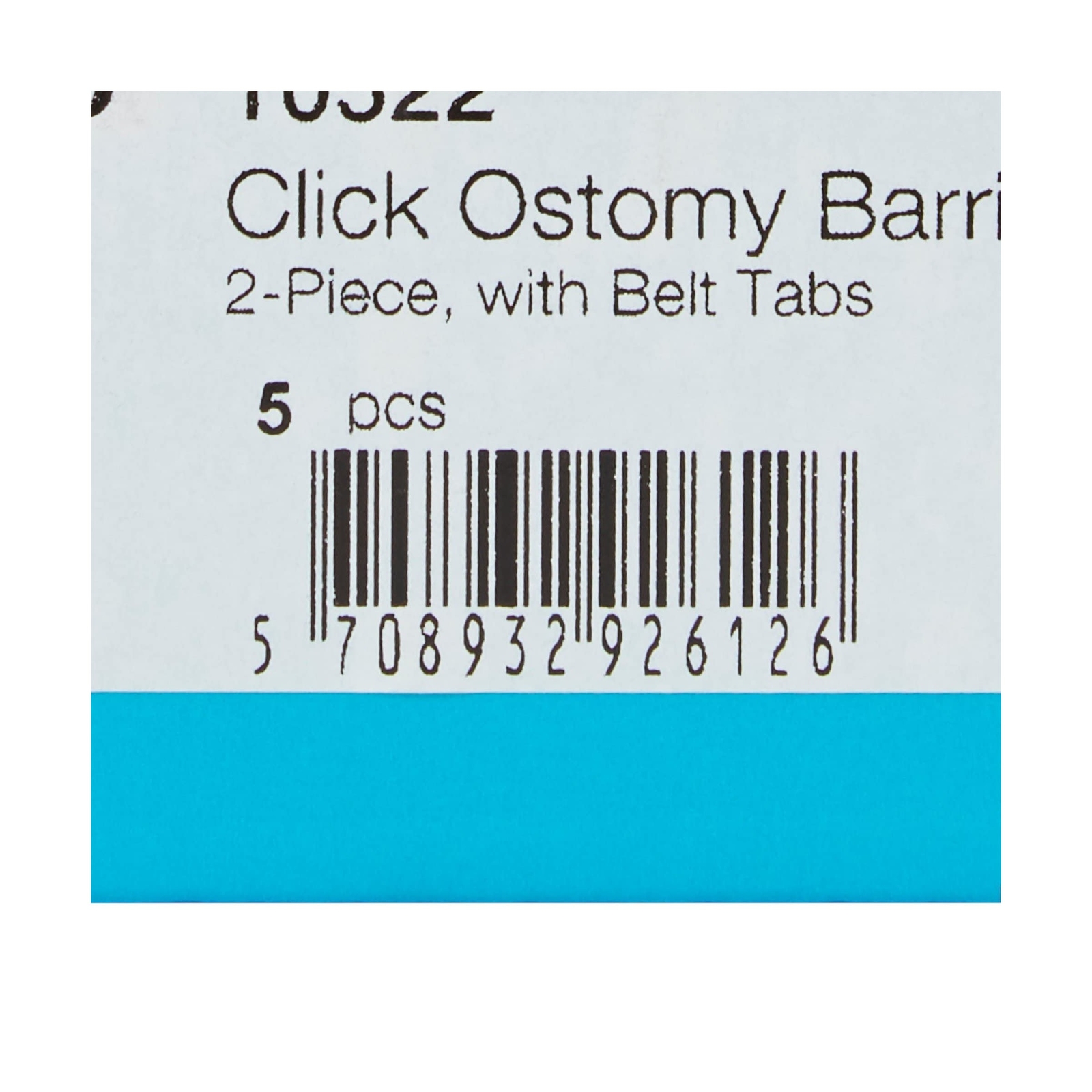 SenSura Mio Click Trim to Fit Ostomy Barrier Elastic Adhesive 60 mm Flange 5 …
