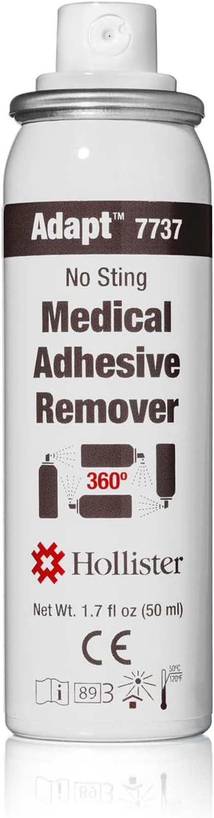 Hollister 7737 Adapt Medical Adhesive Remover Spray, 1.7 Oz. – Adhesive Remover