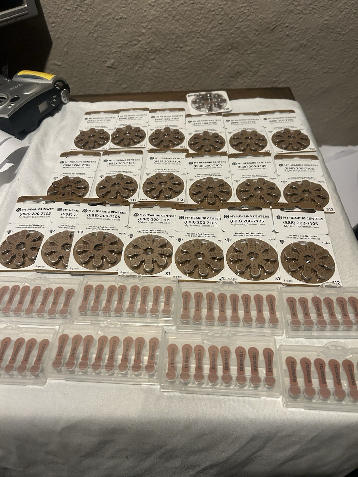 My Hearing Center Hearing Aid Batteries SIZE 312 (224 Batteries ) EXP 2025 26