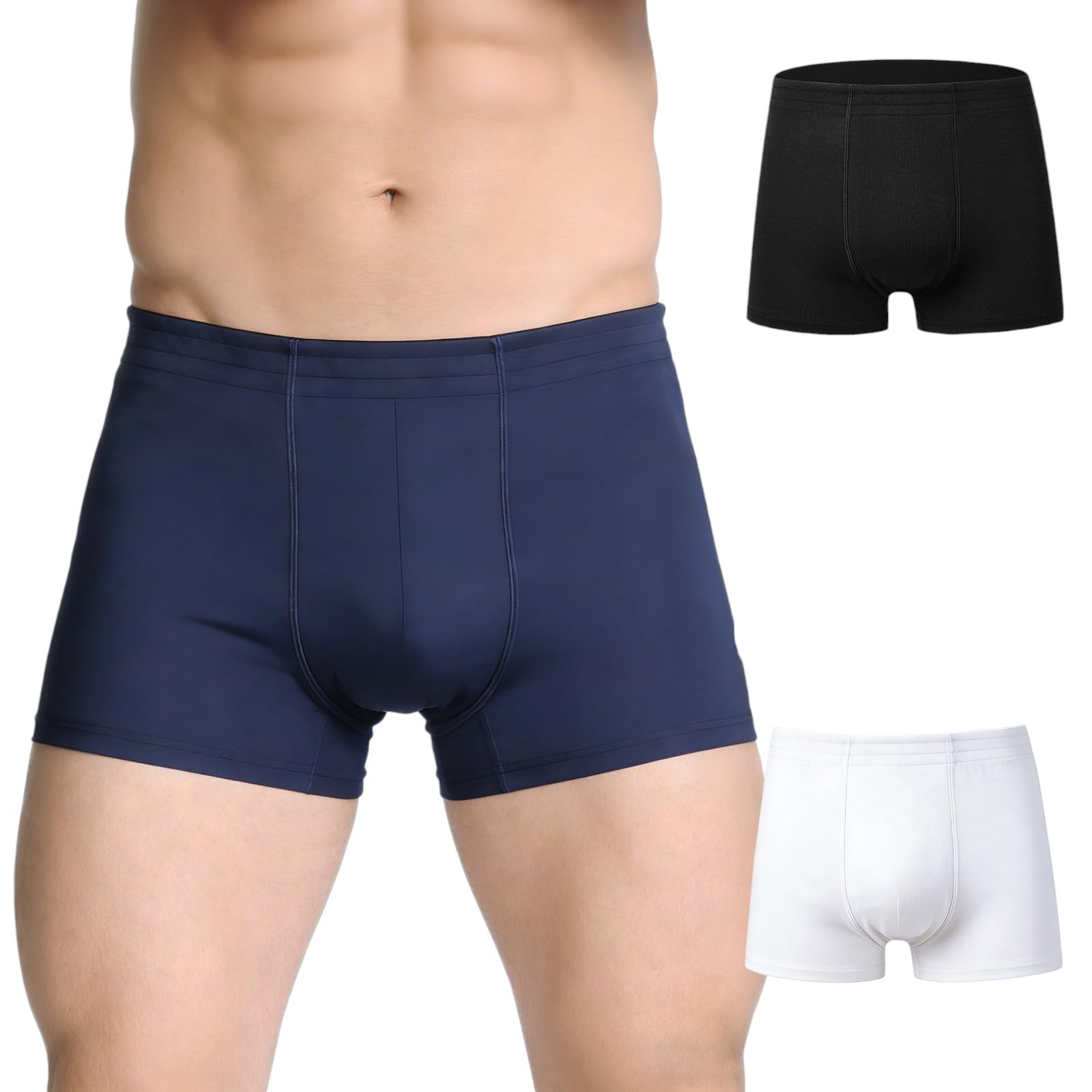 LLLTRON Men’s Incontinence Underwear 250ml Absorbency Leakproof Boxer Briefs 3XL