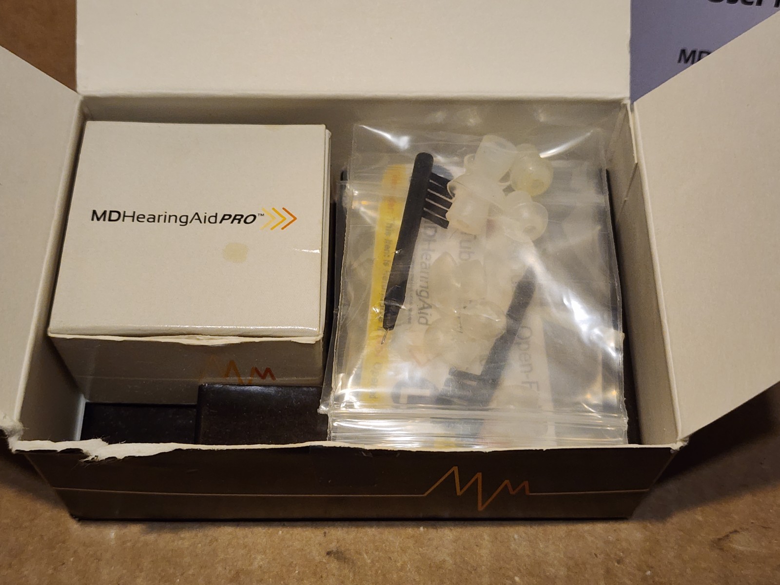 MDHearing Aid PRO Left & Right Acoustitone PRO Hearing Aid Battery Powered Mint