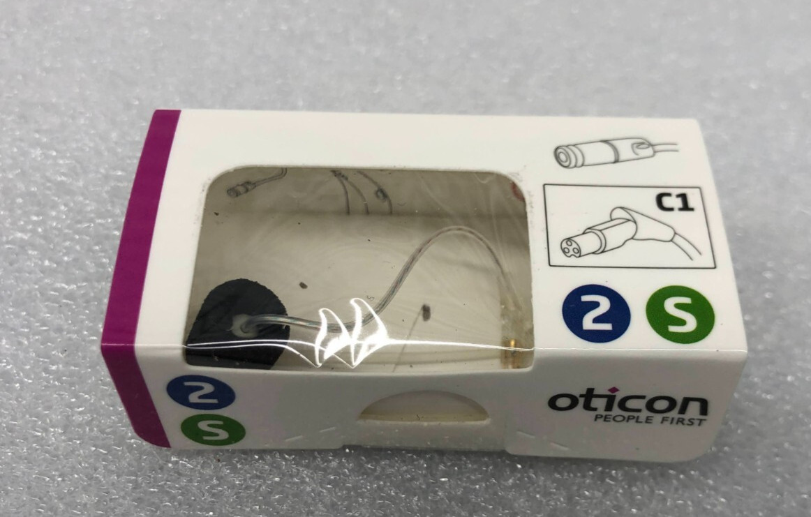 OTICON HEARING AID SPEAKER UNIT STANDARD C1 Size 2 LEFT Side BNIB