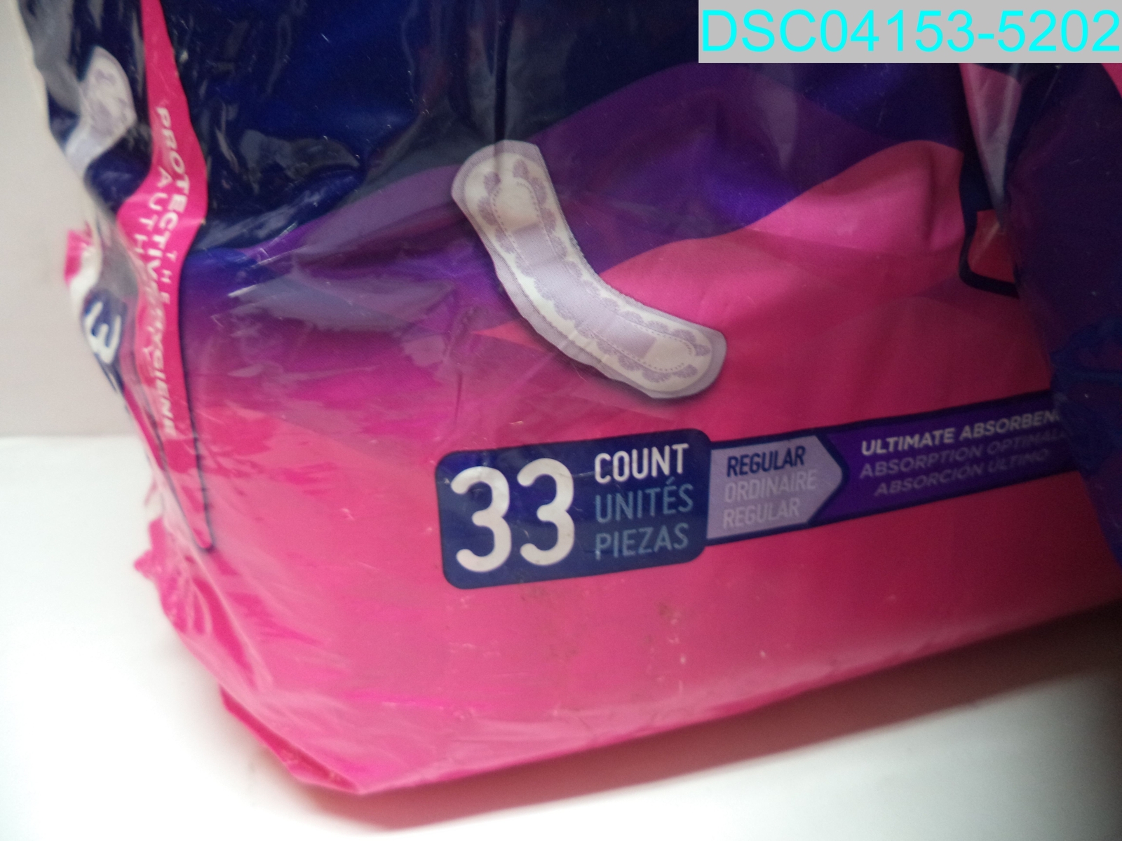 QTY=99(33 Per Bag x3 Bag):PV923/1 Prevail Bladder Control Pads Heavy Absorbency