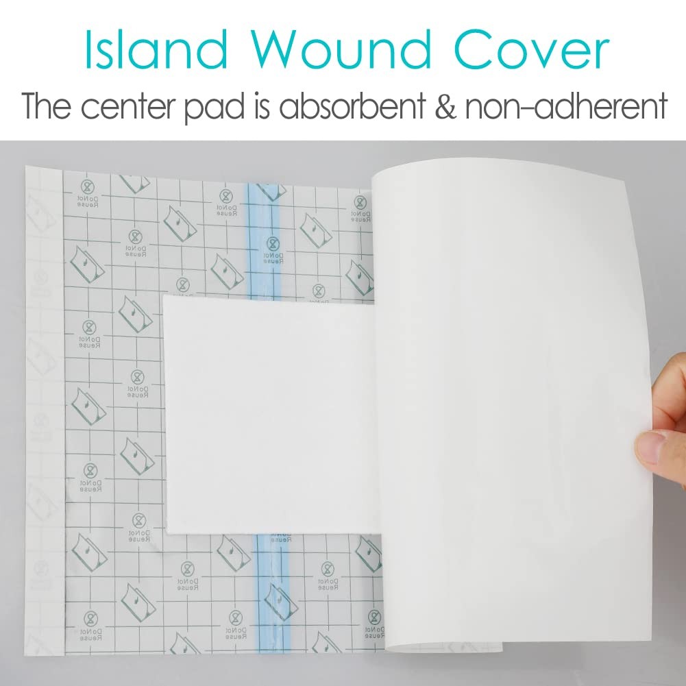 14 Pcs Waterproof Ostomy Bag Shower Cover 10″x12″, Stoma Bath Protector Shiel…