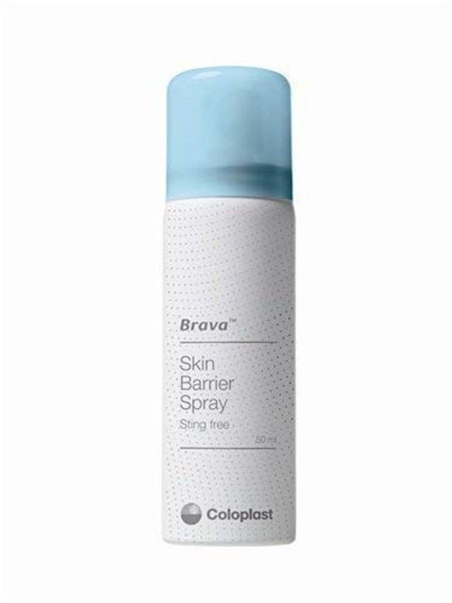 Lot of FOUR Coloplast #120205, Brava Skin Barrier Spray, 1.7 oz each