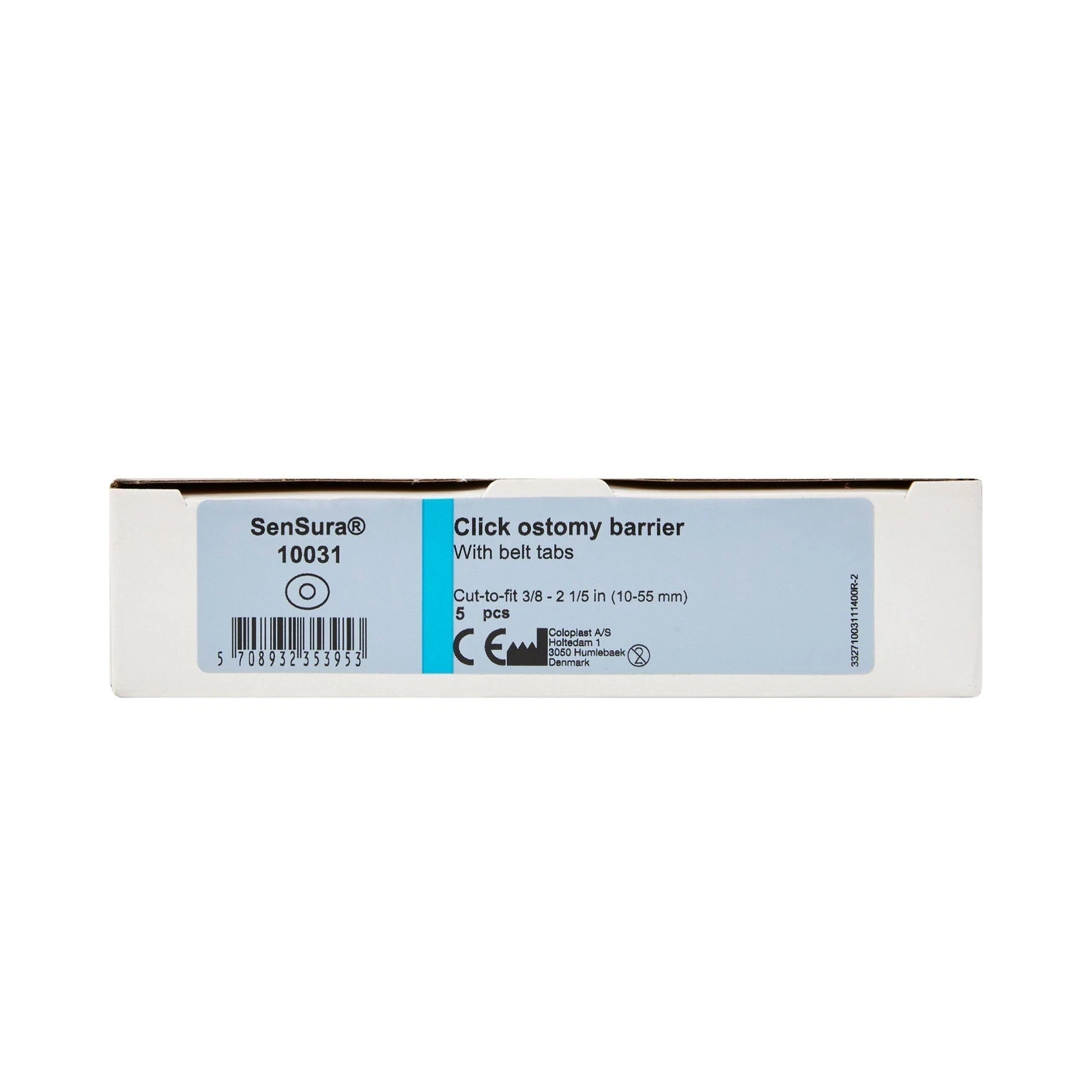 5 Coloplast SenSura Mio 10031 Cut to Fit 3/8 to 2 1/5″ Ostomy Barrier Exp 2028