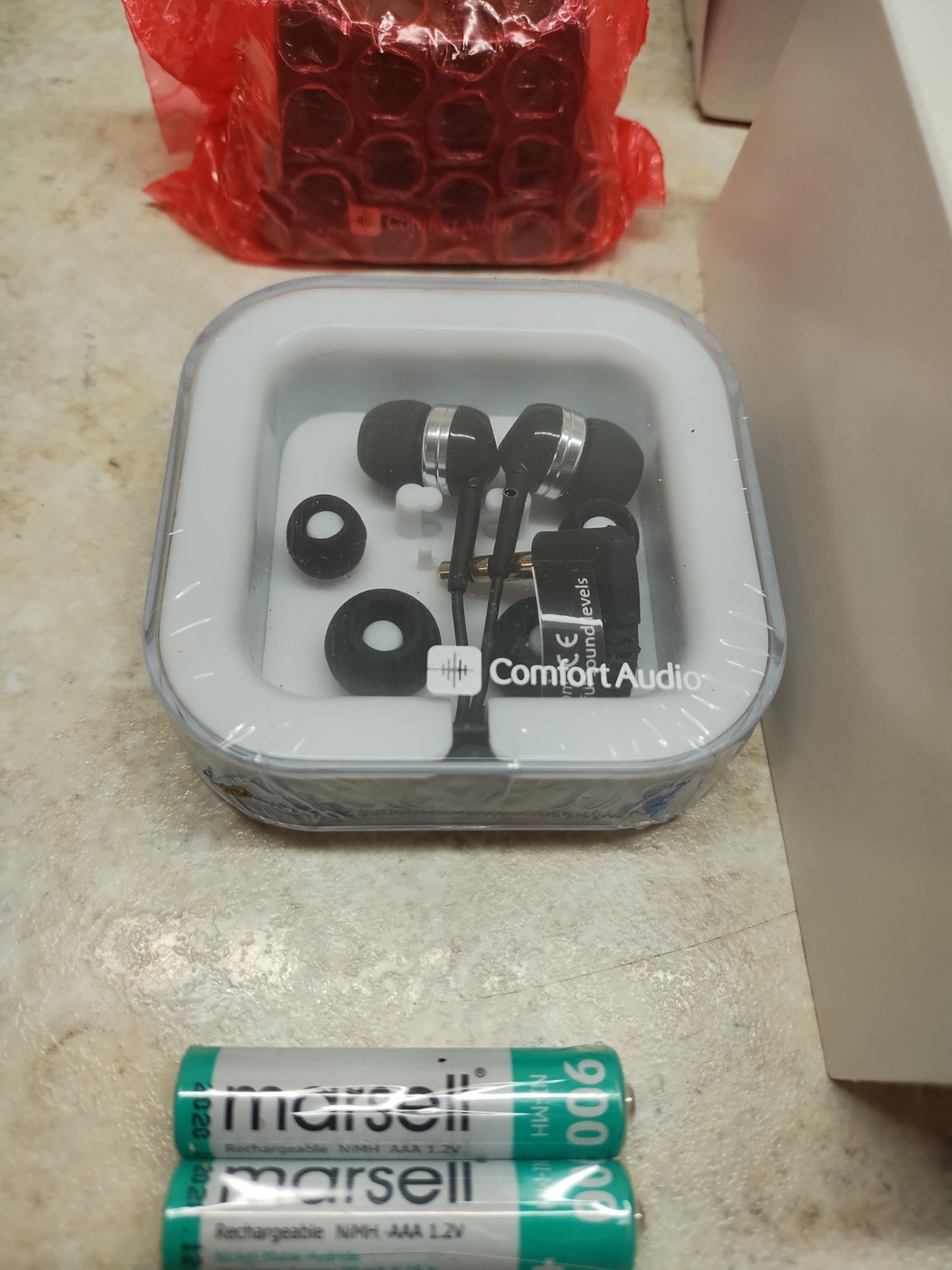 Comfort Audio Duett Personal Listener w/ Headphones & Earphones – Model 052-4110