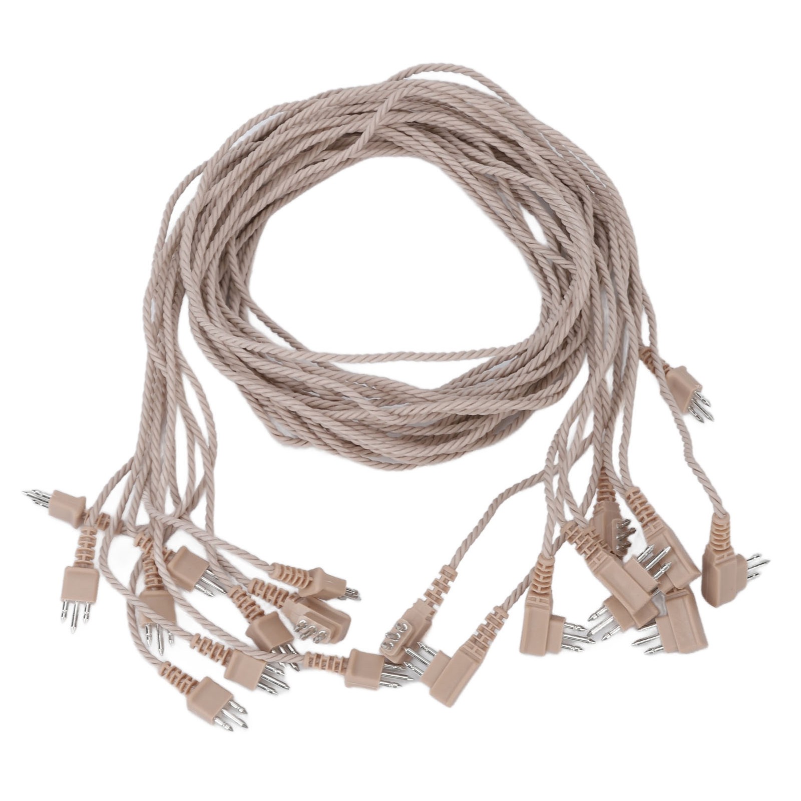 10items 3 Pin Hearing Aid Receiver Cable Portable Wear Resistant PVC Hearing