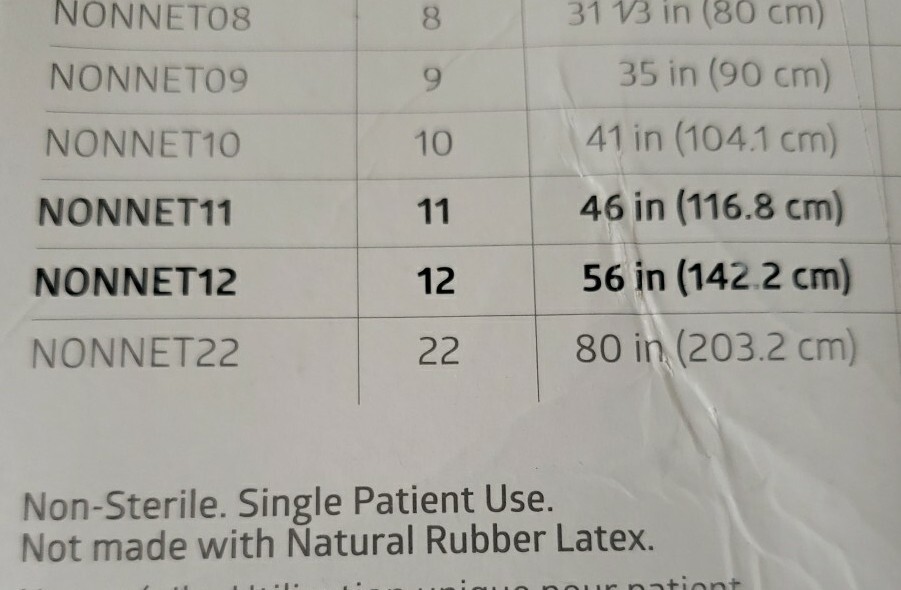 Medline Stretch Tubular Elastic Dressing Retention Nets Size 11