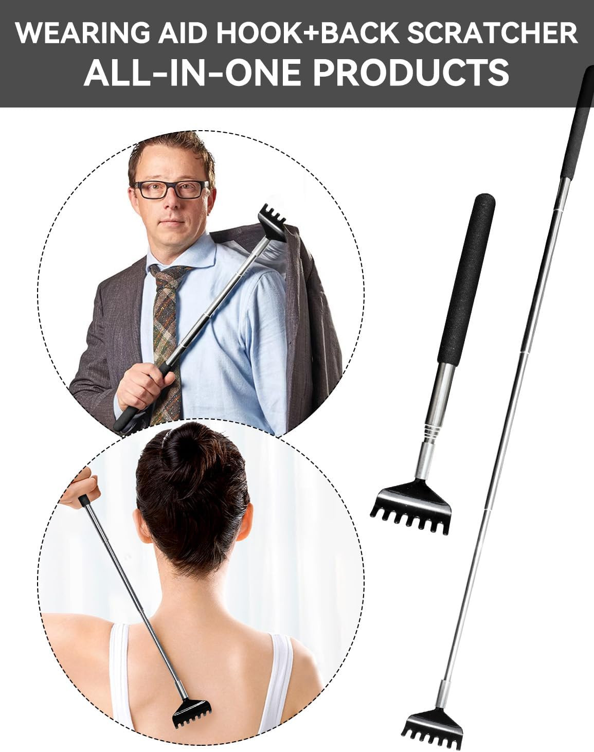 Sock Aid Device for Seniors and Shoe Horn Kit – Sock Helper Easy on and Off, Soc