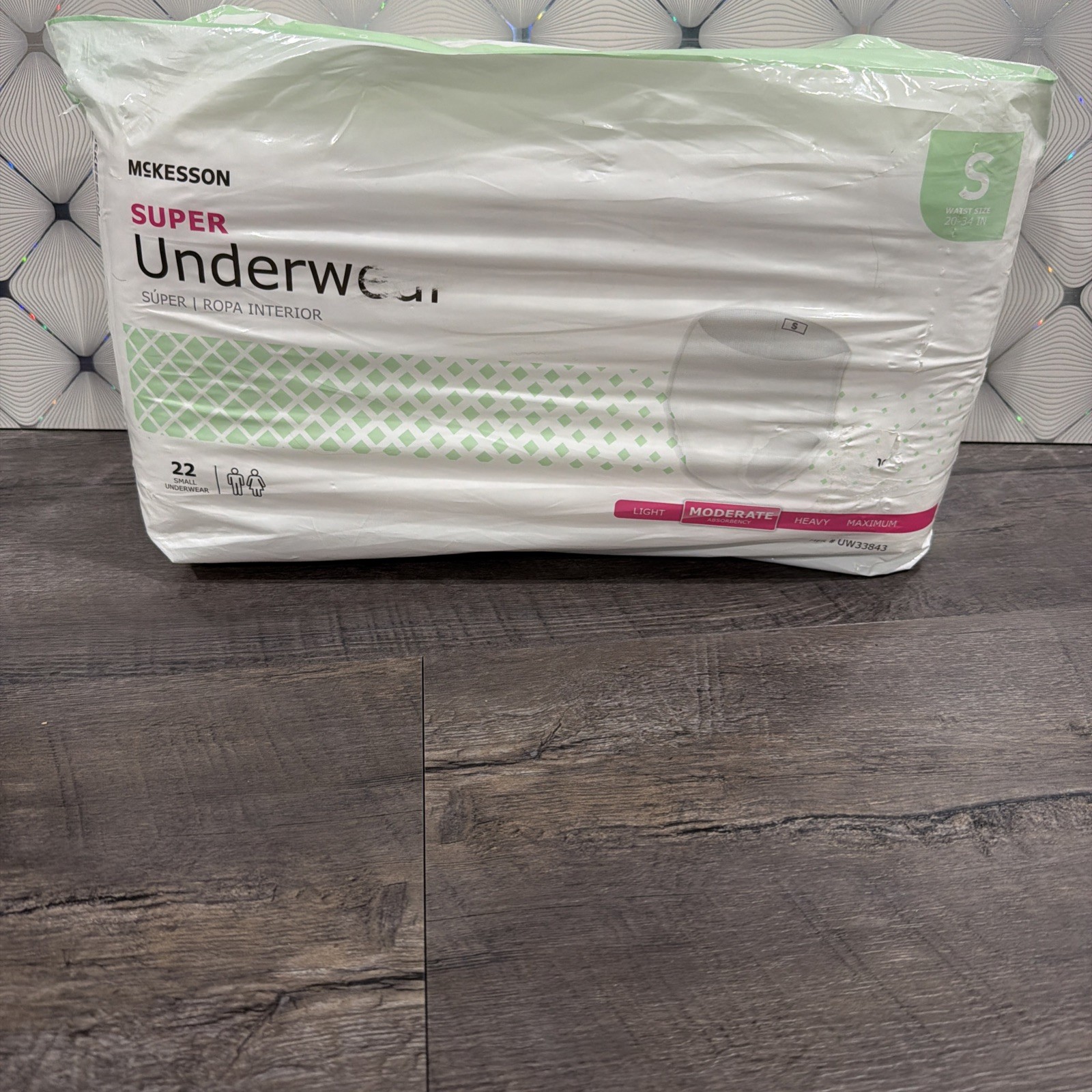 McKesson Disposable Underwear Small Moderate 20 Ct