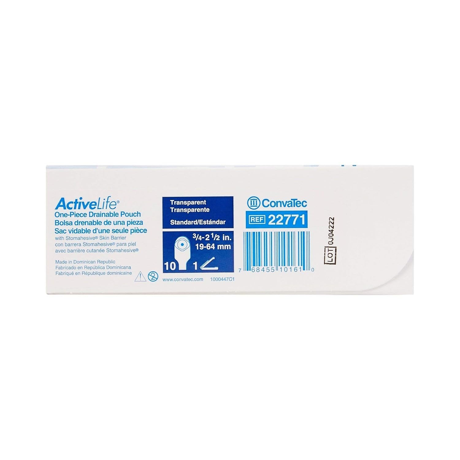 ActiveLife Cut-to-Fit Drainable Pouch Pack of 10