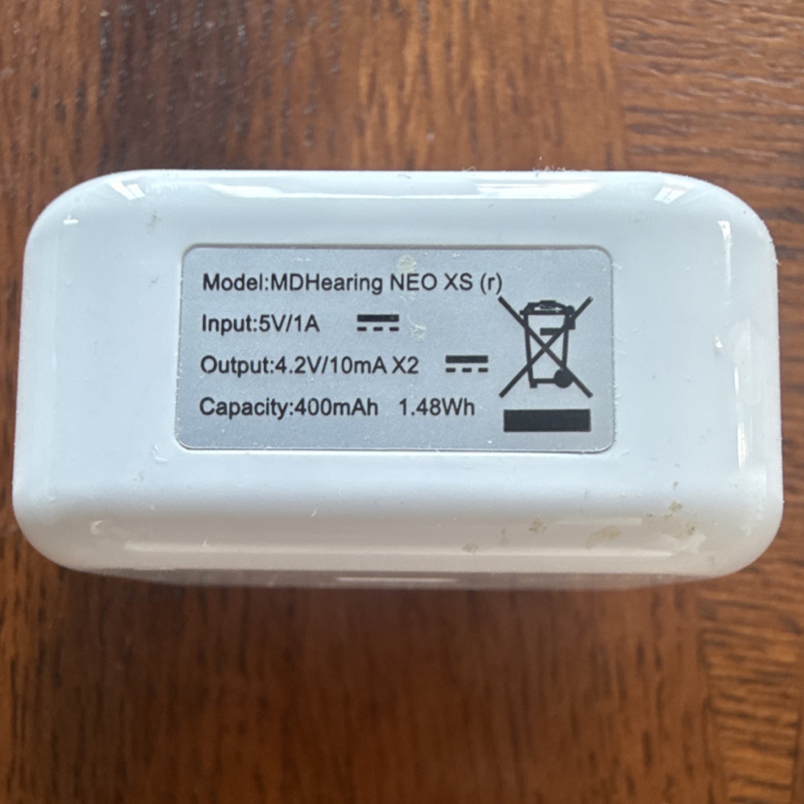 MDHearing NEO XS Hearing Aid White Adult Hearing Aid