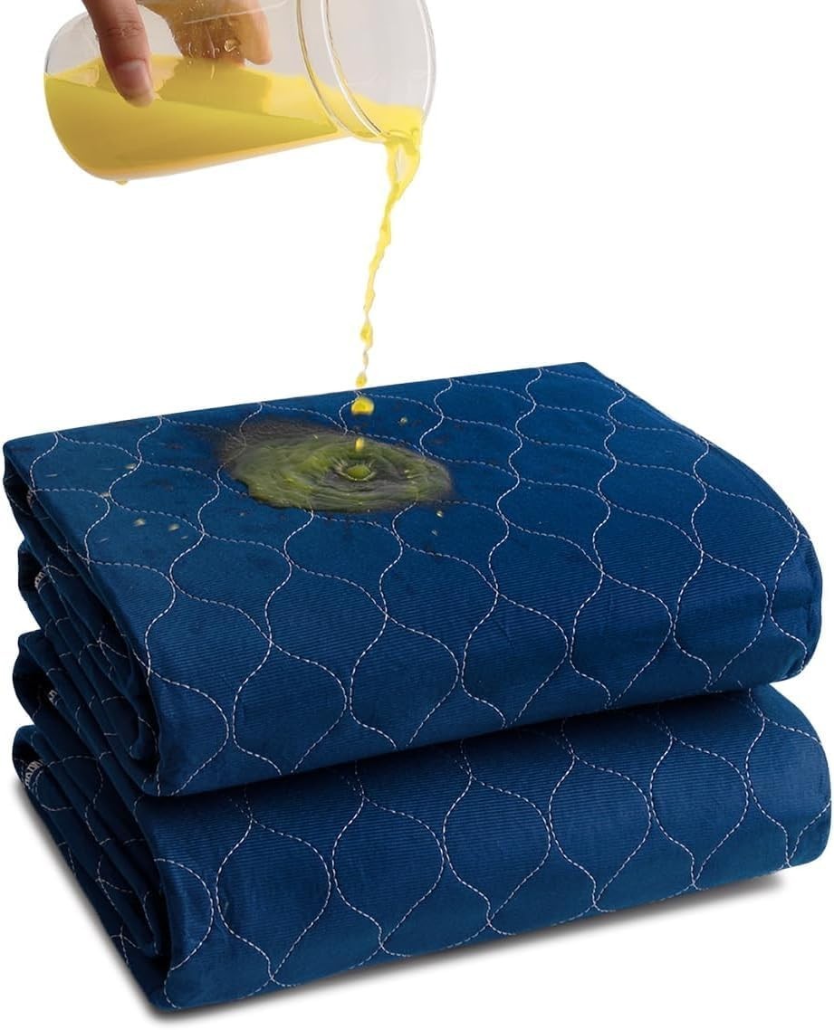 NEW Washable Incontinence Pads for Beds, 36″ x 72″ Open Package, Set of 2, Twin