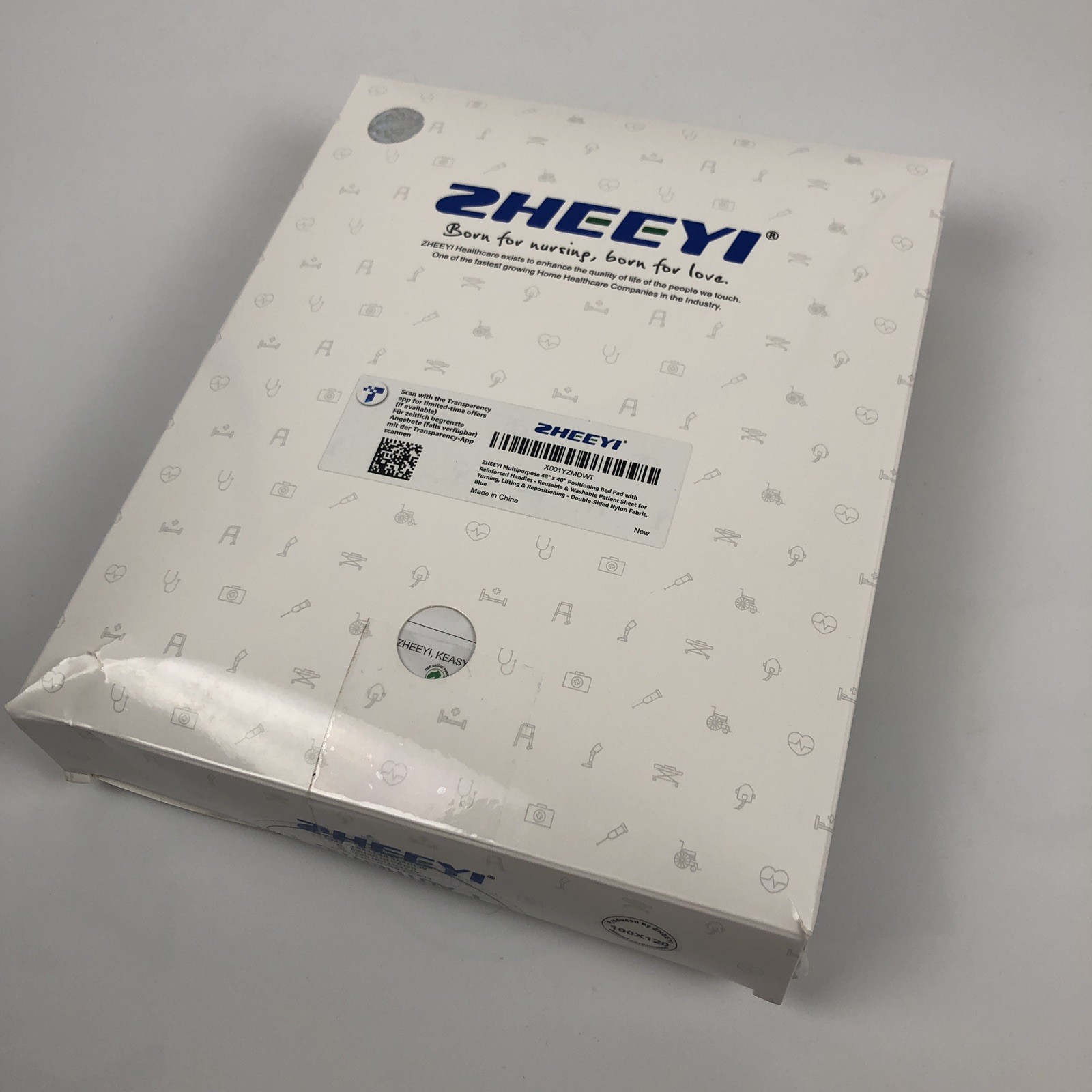 Zheeyi 48×40 Positioning Bed Pan Unopened Sealed Box