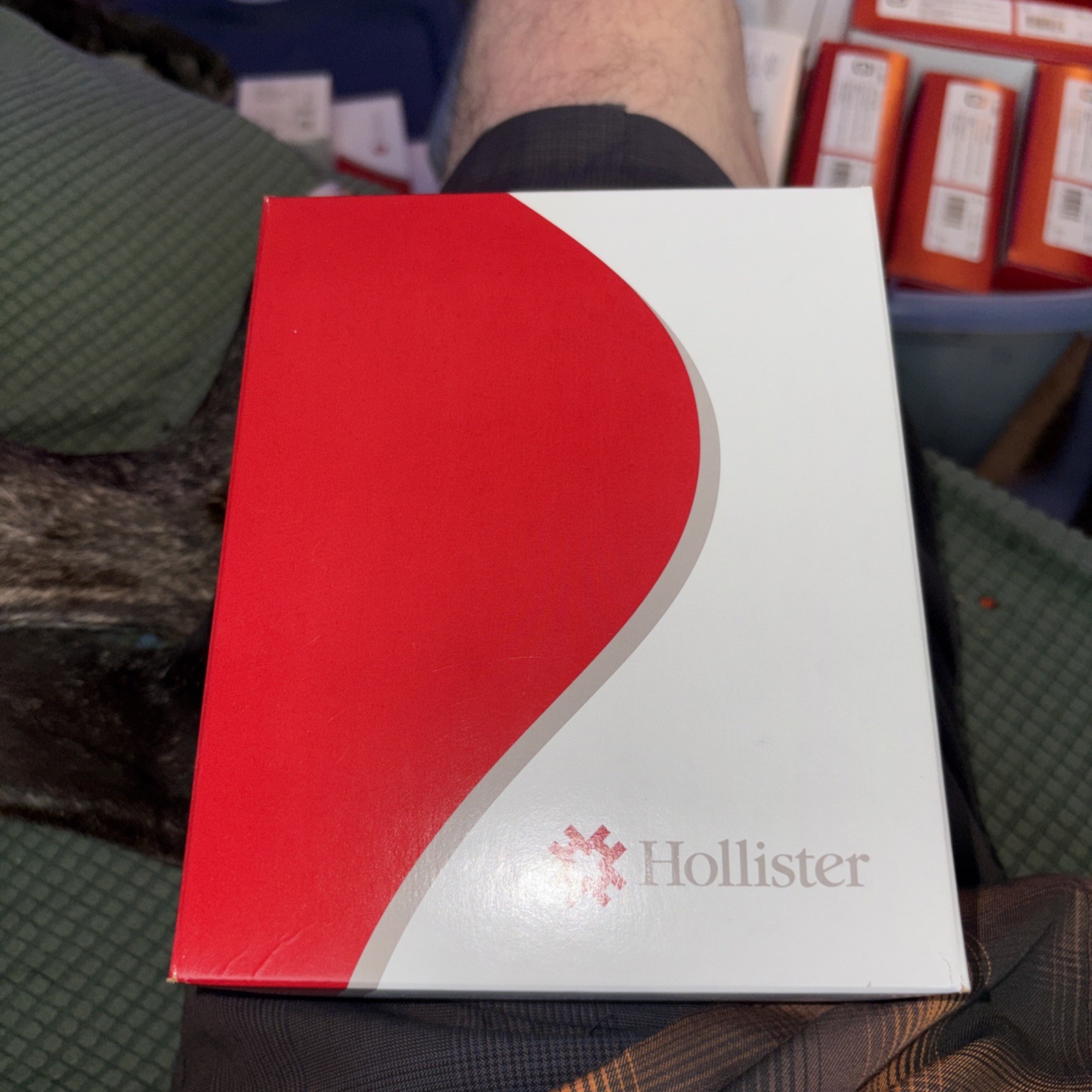 Hollister New Image 14803 2-Piece Convex Skin Barrier Tape 1.5″/2.25″ Red White