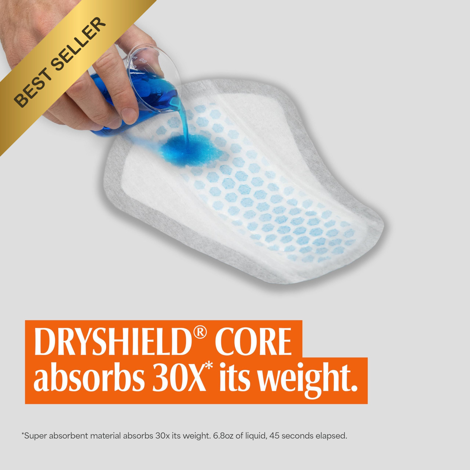 Depend Shields Incontinence Pads for Men Light Absorbency 58 Count Guards Pack