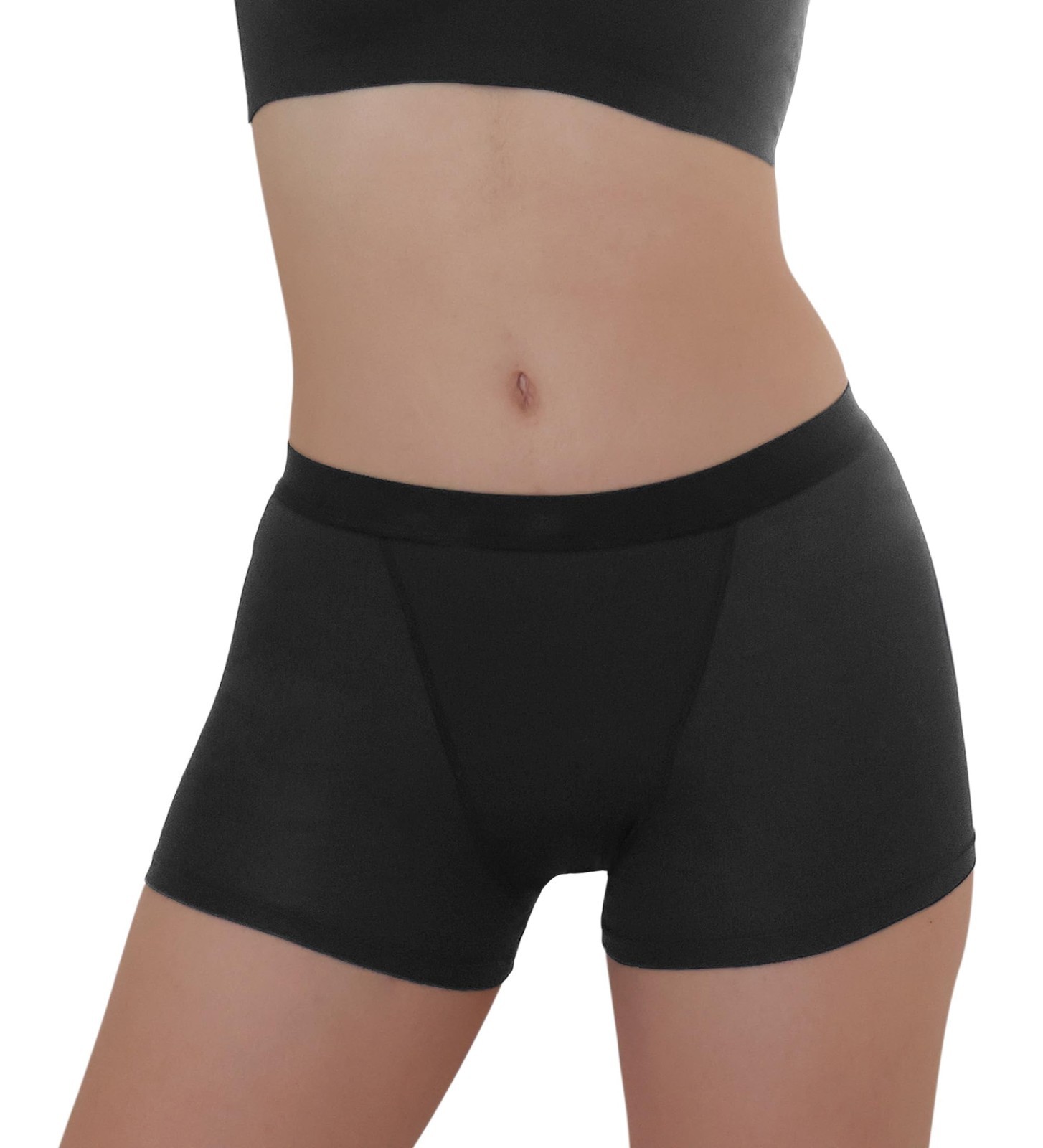 AIRCUTE Women’s Reusable Absorbent Urine Incontinence Boxer Briefs Underwear XL